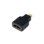 Aisens Adaptador HDMI Hembra a Micro HDMI Macho Negro A121-0125